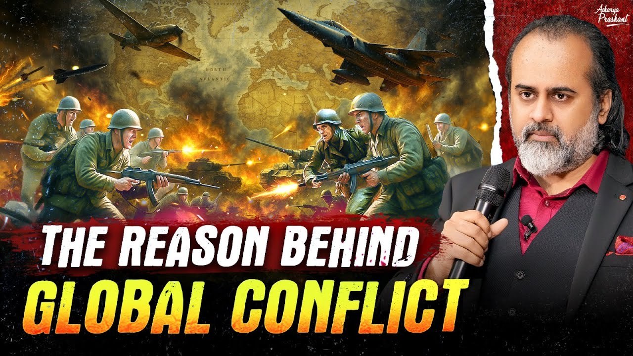 The Root Causes of Global Conflicts  || Acharya Prashant (2025)