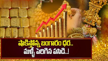 Gold Price Today:  మళ్లీ పెరిగిన బంగారం ధర.. నిపుణులు ఏమంటున్నారు..! | Oneindia  Telugu