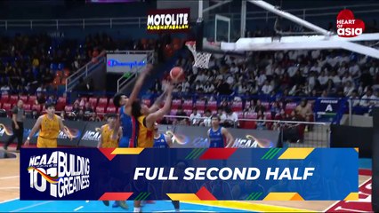 FULL SECOND HALF - SSC-R Golden Stags vs Arellano Chiefs | NCAA Season 101