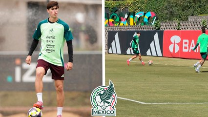Armando González y su primer entrenamiento con la Selección Mexicana tras ganar campeonato de goleo