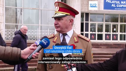 Rumunia, członek NATO, odnajduje fragmenty dronów po rosyjskich atakach na ukraińskie porty