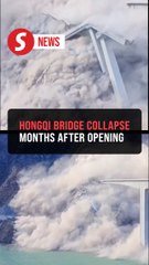 Bridge partially collapses in southwest China, months after opening