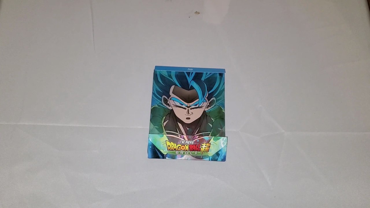 Dragon Ball Super: Broly Blu-Ray Steelbook Unboxing