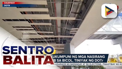 Agarang pagkukumpuni ng mga nasirang transport hub sa Bicol, tiniyak ng DOTr