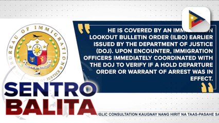 Dating DPWH Sec. Bonoan, lumabas ng bansa ayon sa BI