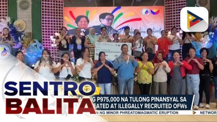 Higit 300 returning OFWs sa SOCCSKSARGEN, nakatanggap ng bagong oportunidad mula sa pamahalaan; tulong pinansyal, ibinigay sa distressed, maltreated, at illegally recruited OFWs | ulat n Aurea Marie Belgera - PIA SOCCSKSARGEN