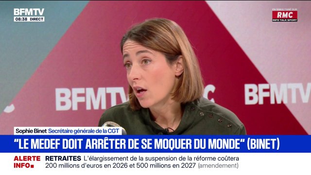 Sophie Binet: Le patronat refuse toute avancée pour les travailleurs et les travailleuses et refuse tout compromis