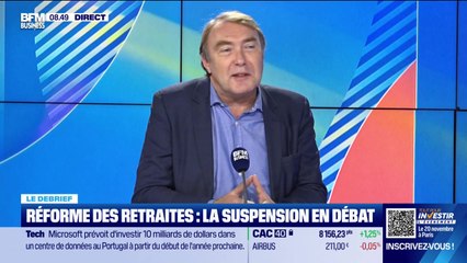 Le débrief de l'actu : Réforme des retraites, la suspension en débat - 12/11