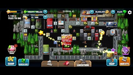 SELIGMAN, AZ, Diggy's Adventure, HIGHWAY RUSH, Tasks of the Story only.