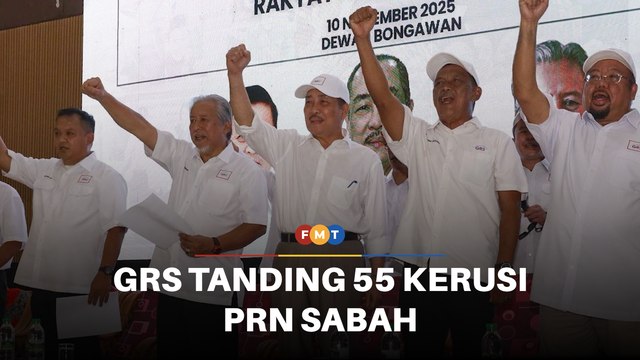 GRS tanding 55 kerusi PRN Sabah