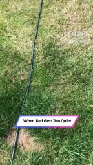 Epic Dad Prank on Toddler Backfires Hilariously Splash Reaction|| Heartsome 💖