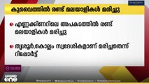 കുവൈത്തിലെ അബ്ദലി പ്രദേശത്ത് എണ്ണകിണറിൽ ഉണ്ടായ അപകടത്തിൽ രണ്ട് മലയാളികൾ മരിച്ചു