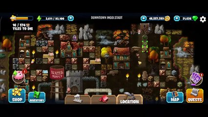 DOWNTOWN Ingolstadt, Diggy's Adventure, FRANKENSTEIN, Tasks of the Story only.