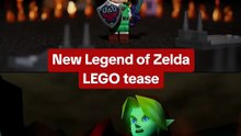 LEGO posted a new Zelda teaser that recreates a scene from Ocarina of Time for N64! #lego #zelda