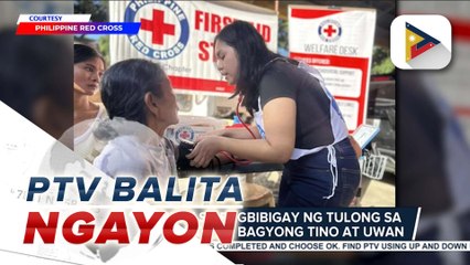 PRC, patuloy sa pagbibigay ng tulong sa mga nasalanta ng Bagyong #TinoPH at #UwanPH