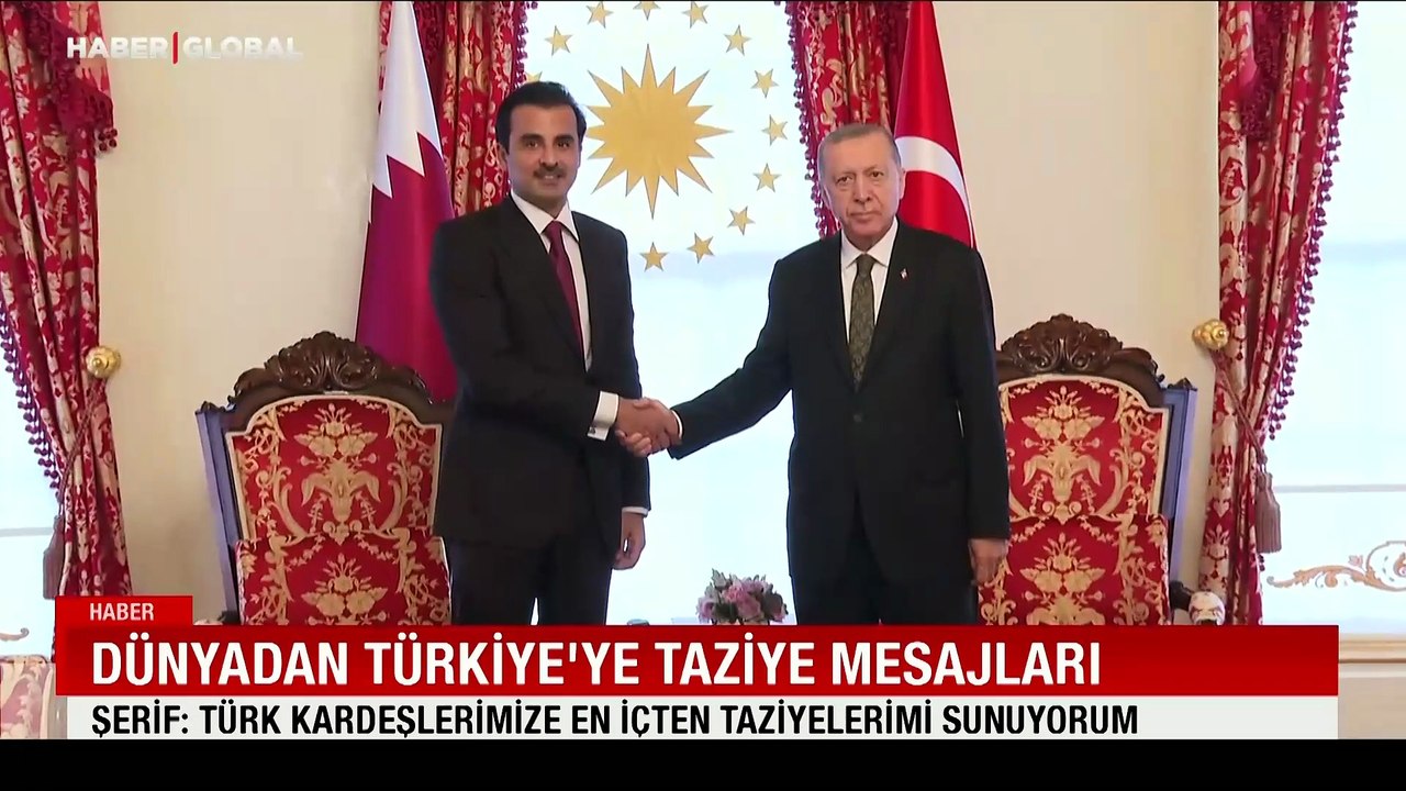 Dünyadan Türkiye'ye taziye mesajları