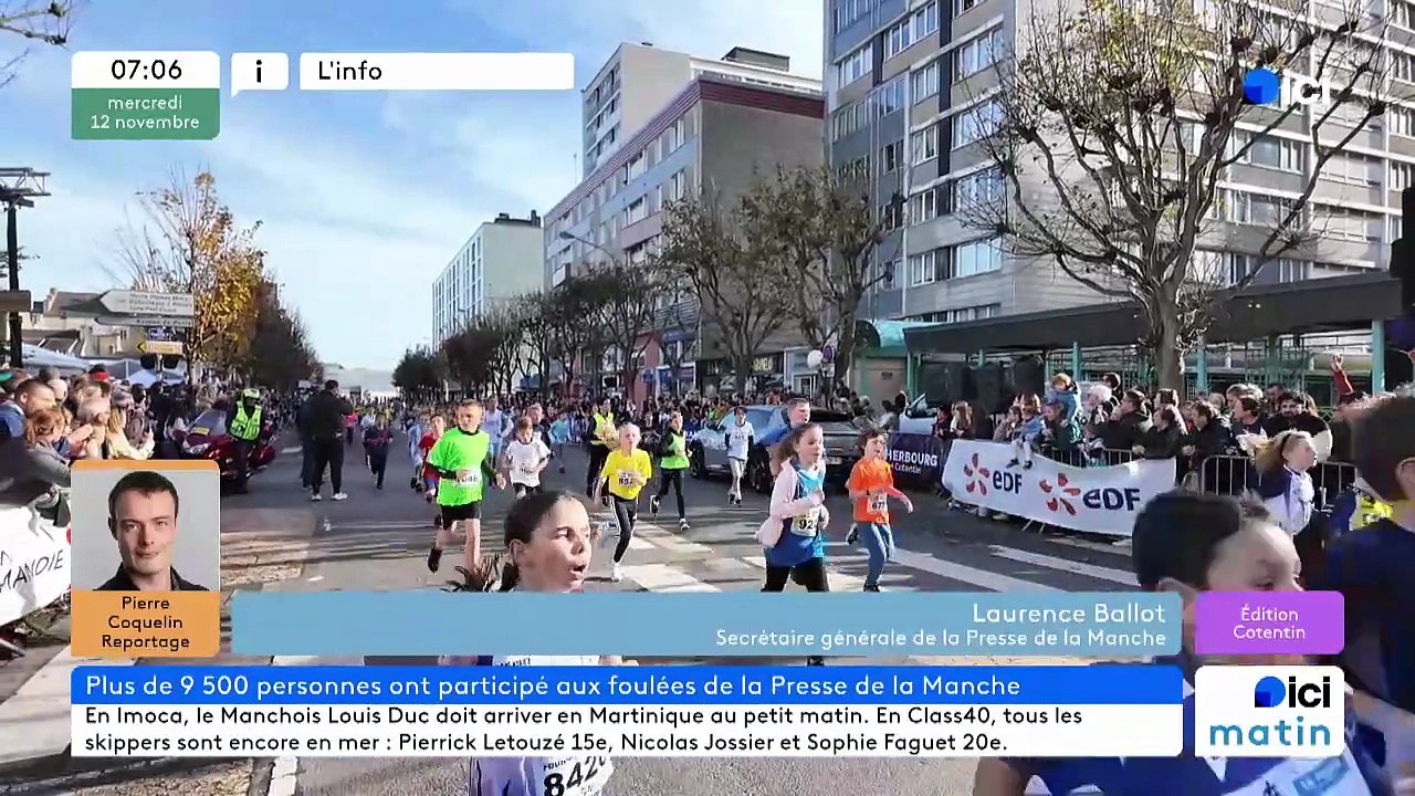 12/11/2025 - ici matin par ici Cotentin en vidéo