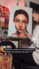 je massacre mes peintures..