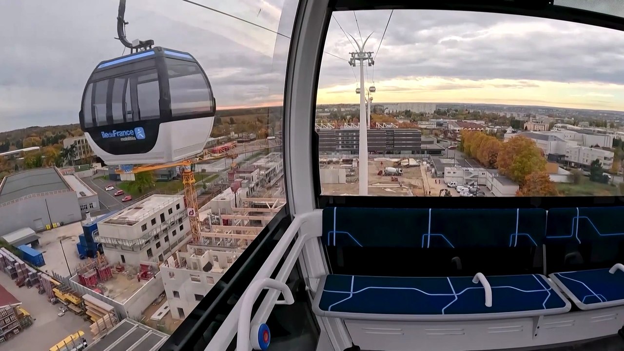El primer teleférico urbano de Francia en la re...