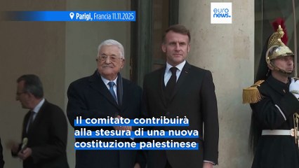 Macron e Abu Mazen annunciano commissione congiunta per redigere la costituzione della Palestina