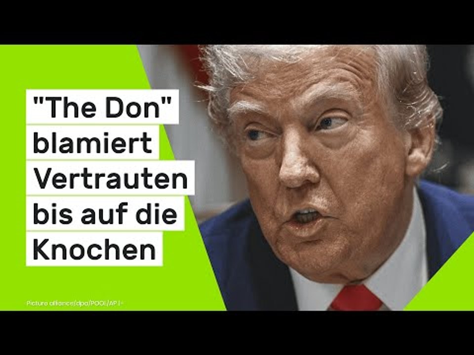 Donald Trump: 'The Don' blamiert Vertrauten im Weißen Haus bis auf die Knochen