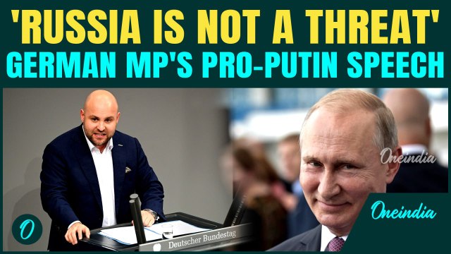 NATO Nation TURNS AGAINST Zelensky? German MP’s Support For Putin SHOCKS West |‘Russia Not a Threat’