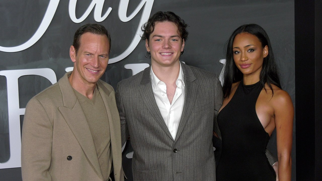 Patrick Wilson attends the red carpet premiere of Netflix's "Jay Kelly" in Los Angeles