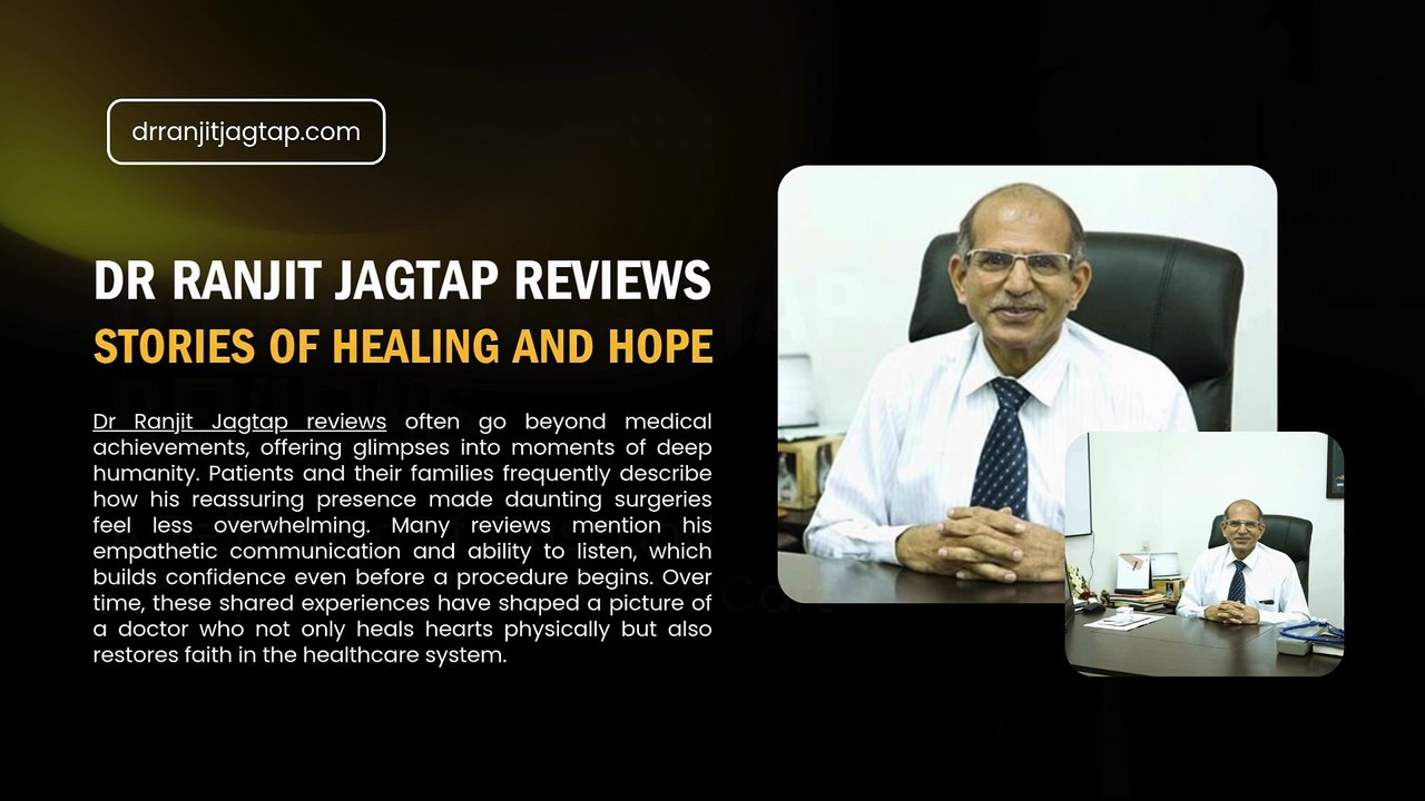 Dr Ranjit Jagtap Reviews A Reflection of Trust and Compassion in Cardiac Care