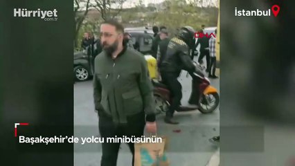 Başakşehir'de yolcu minibüsünün karıştığı zincirleme kaza