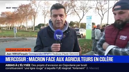 Les agriculteurs dénoncent le "double discours" d'Emmanuel Macron