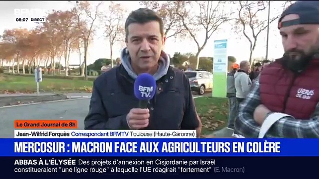 Les agriculteurs dénoncent le "double discours" d'Emmanuel Macron