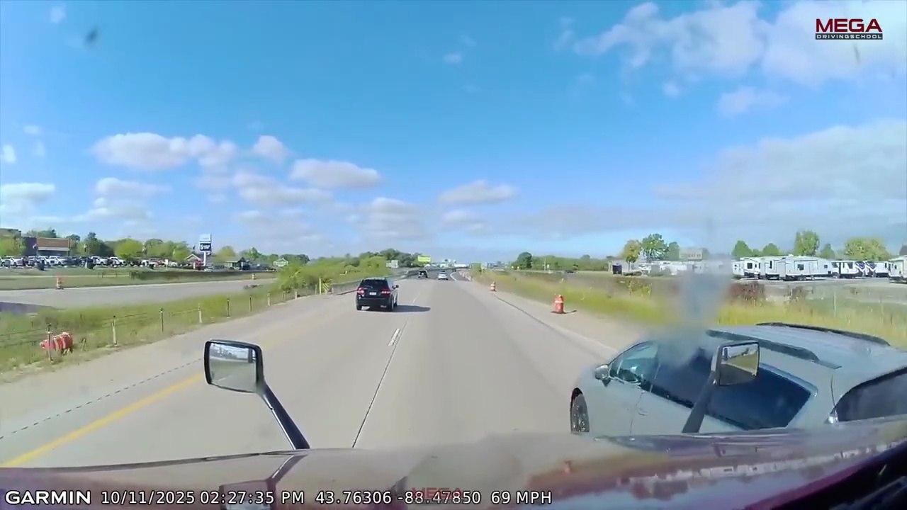 NEW Car Crash Compilation | USA & Canada - Oct 16, 2025