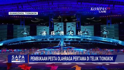 Canggih! Pertunjukan Pembukaan Pesta Olahraga Nasional Tiongkok, Gabungkan Budaya Kuno dan Teknologi