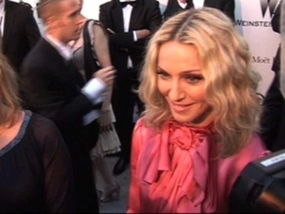 La soirée de L'Amfar avec Madonna et Sharon Stone