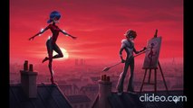 Miraculous ladybug caprikid cantandole a ladybug Sous le ciel de Paris rouge