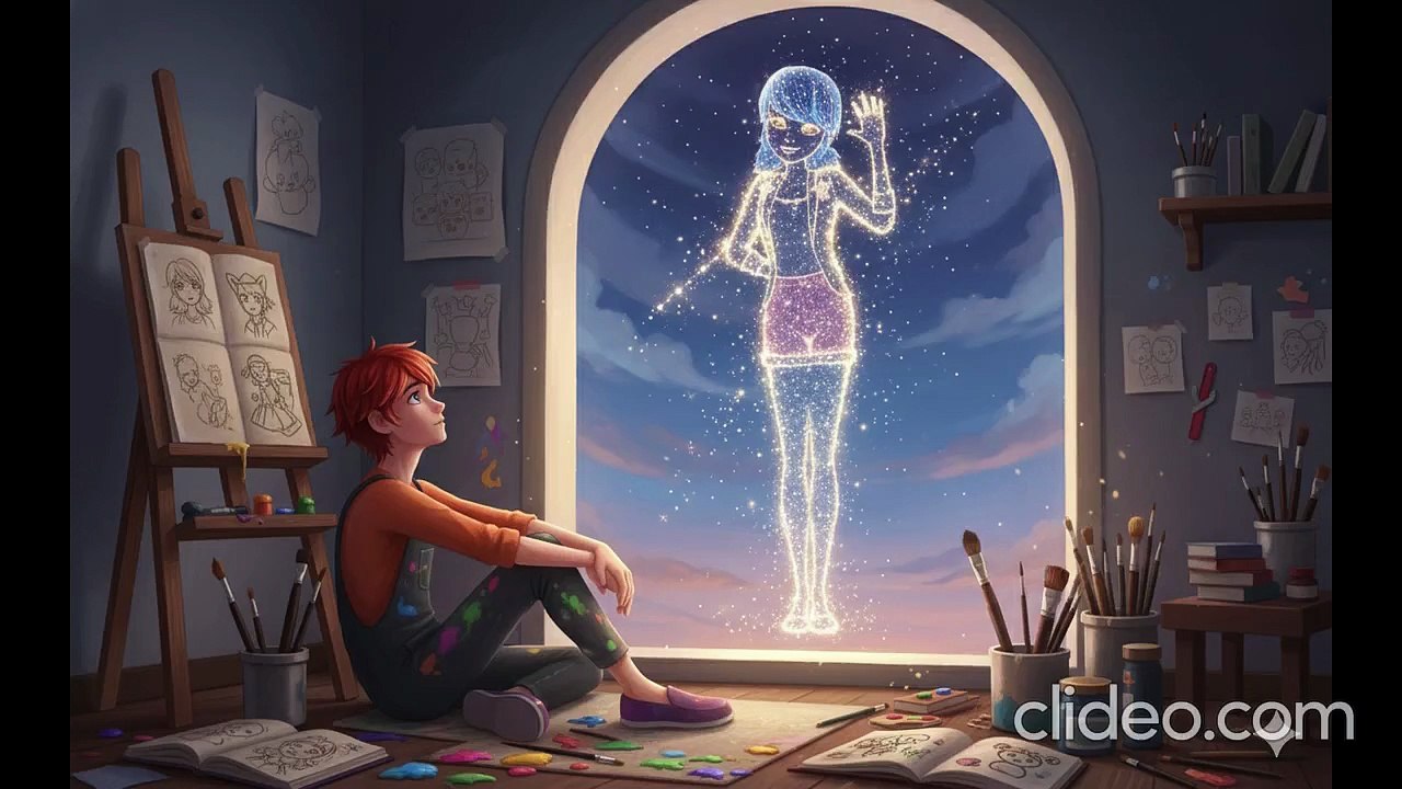 Miraculous ladybug cancion nathanette Dibujarte en mi cielo