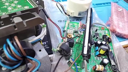 Gree Dc inverter ac E6 error code outdoor pcb Dc inverter AC PCB Training center_2