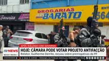 Câmara pode votar PL Antifacção nesta quarta (12)