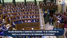 Feijóo muestra a Sánchez el camino: "O se condena al país a la parálisis o se convocan elecciones"