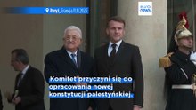 Macron i Abbas ogłaszają "wspólny komitet" w celu opracowania konstytucji Państwa Palestyńskiego