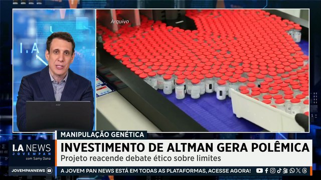 Samy Dana: Sam Altman investe em startup de manipulação genética | IA NEWS