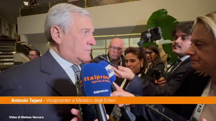 Gaza, Tajani "Priorità consolidare la tregua e aiutare la popolazione"