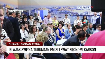 Menteri LH Kunjungi Paviliun Swedia, Ajak Kerja Sama Turunkan Emisi Lewat Ekonomi Karbon