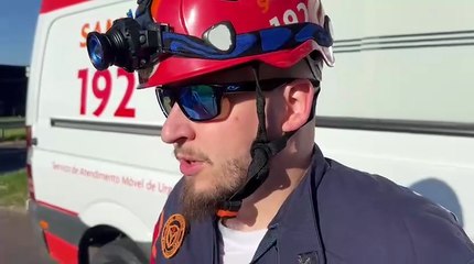 Dr. Leonardo Sandri, do Samu, fala sobre acidente no trevo do Parque de Exposições