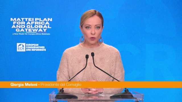 Meloni Il Piano Mattei non è più un'idea ma una realtà operativa