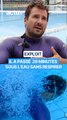 Exploit : il a passé 29 minutes sous l'eau sans respirer