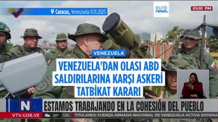Venezuela'dan olası ABD saldırılarına karşı askeri tatbikat kararı
