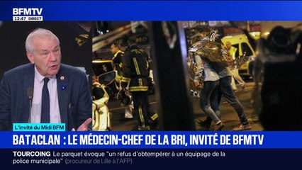 "La seule chose que je me suis dit, c'est : qu'est-ce que je vais faire ?": le médecin-chef de la BRI présent dans la colonne d'intervention le 13 novembre 2015 témoigne sur BFMTV