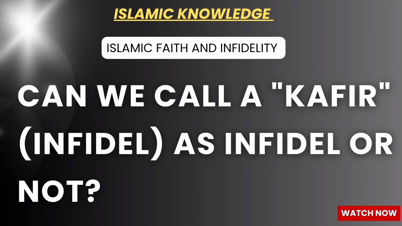 Can we call a "Kaafir" (Infidel) as infidel or not?