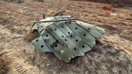Gürcistan'da Düşen TSK'ya Ait Kargo Uçağının Parçalarından Yeni Görüntüler
